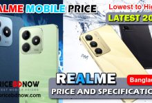 Realme Mobile Price in Bangladesh 2025